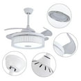 thumbnail image 3 of Compact Ceiling Fan And Lamp With Remote, 3 of 7