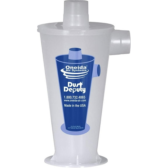 The Dust Deputy DIY Standalone Anti-Static Cyclone Separator