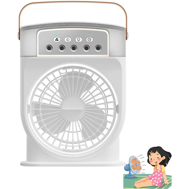 Everest Breeze Ventilador de refrigeración, Ventilador de refrigeración portátil, Ventilador para enfriar al aire libre, Ventilador de nebulización portátil 2024, Ventilador de refrigeración ajustable
