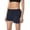 Dark Blue, variant on Women Gingham Boy Shorts Smocked Plaid Bloomers Cute Frill Ruffle Micro Shorts Bottoms Pettipants