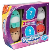 Squishville By Squishmallows Mystery 2 Mini Plush Sealife Squad, 6 Pack