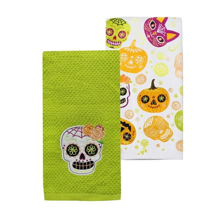 Halloween Kitchen Dish Towel Set Of 2 By Celebrate Together
