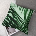 thumbnail image 7 of Shiartex Palm Leaf Tropical Plant Throw Pillow Covers Pillow Cover with Zipper Throw Pillow Cases Double Sided Plush Pillow Covers Decorative Throw Pillows Covers for Couch Living Room 2pcs White, 7 of 7