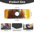thumbnail image 2 of Sikiie Hawaiian Style Guinea Pig Splash Guard for Sink Faucet-1 PC Super Absorbent Fast Drying Mat Sink Gadgets-Splash Guard for Kitchen, Sink Mat, 2 of 7