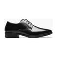 thumbnail image 7 of Stacy Adams Ardell Plain Toe Oxford Dress Shoes Black Leather 20162-001, 7 of 7