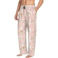thumbnail image 6 of Naloa Easter Bunny Pajama Pants Men, PJ Bottoms, Sleep & Lounge Pants-X-Large, 6 of 6