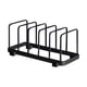 thumbnail image 1 of Estante para platos con 5 rejillas, organizador para comedor, cocina y cafetería. Negro, 1 of 9