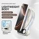 thumbnail image 3 of JF136 Desktop Fan Wide Angle Powerful Airflow Portable Hanging Desk Fan Cooler - Grey, 3 of 5