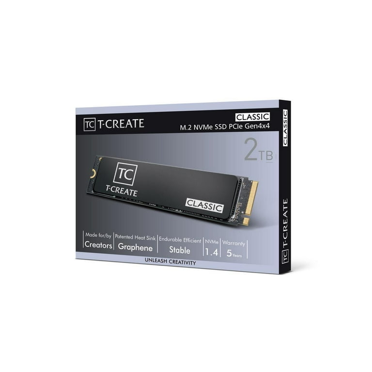 my*様　T-CreateClassic M.2 NVMe PCIe 2TB Team Group T-Create Classic M.2 2280 2TB PCIe Gen4x4 with NVMe 3D