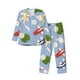 thumbnail image 1 of Fotbe Colorful Koi Fish Pijama de Hombre con Estampado de Manga Larga, Conjunto de 2 Piezas, Ropa de Dormir Suave y Cómoda con Bolsillos-Medium, 1 of 7