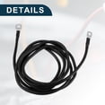 thumbnail image 6 of Car Marine Battery Inverter Cable 5/16"-3/8" 8ft Battery Copper Wire Black, 6 of 7
