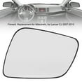 thumbnail image 4 of Side Mirror Glass, Rearview Side Mirror Glass Impact  Sturdy  for Lancer CJ 2007 To 2015 Left,Right, 4 of 8