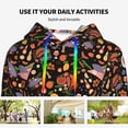 thumbnail image 6 of KLL BBQ Party for Womens Pullover Hoodie with Pocket Hooded Long Sleeve Shirts Sweatshirt for Women-Small, 6 of 7