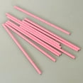 thumbnail image 3 of hengsof Biodegradable Paper Straws, Assorted Rainbow Colors Striped Drinking Straws for Juice, shakes, Cocktail, Coffee,Soda, Milkshakes, Smoothies,Celebration Parties and Arts Crafts Projects, 3 of 5