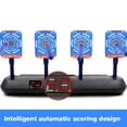 thumbnail image 4 of Objetivo de práctica de tiro con puntuación eléctrica y reinicio automático con luz y sonido, 4 of 14