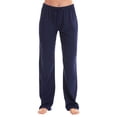 thumbnail image 1 of Gibobby pantalones de vestir mujer Pantalones casuales de color sólido para mujer Pantalones casuales Pantalones para el (Azul marino, S), 1 of 4