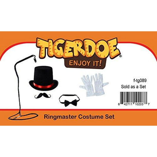 Tigerdoe Ringmaster Costume Accessories