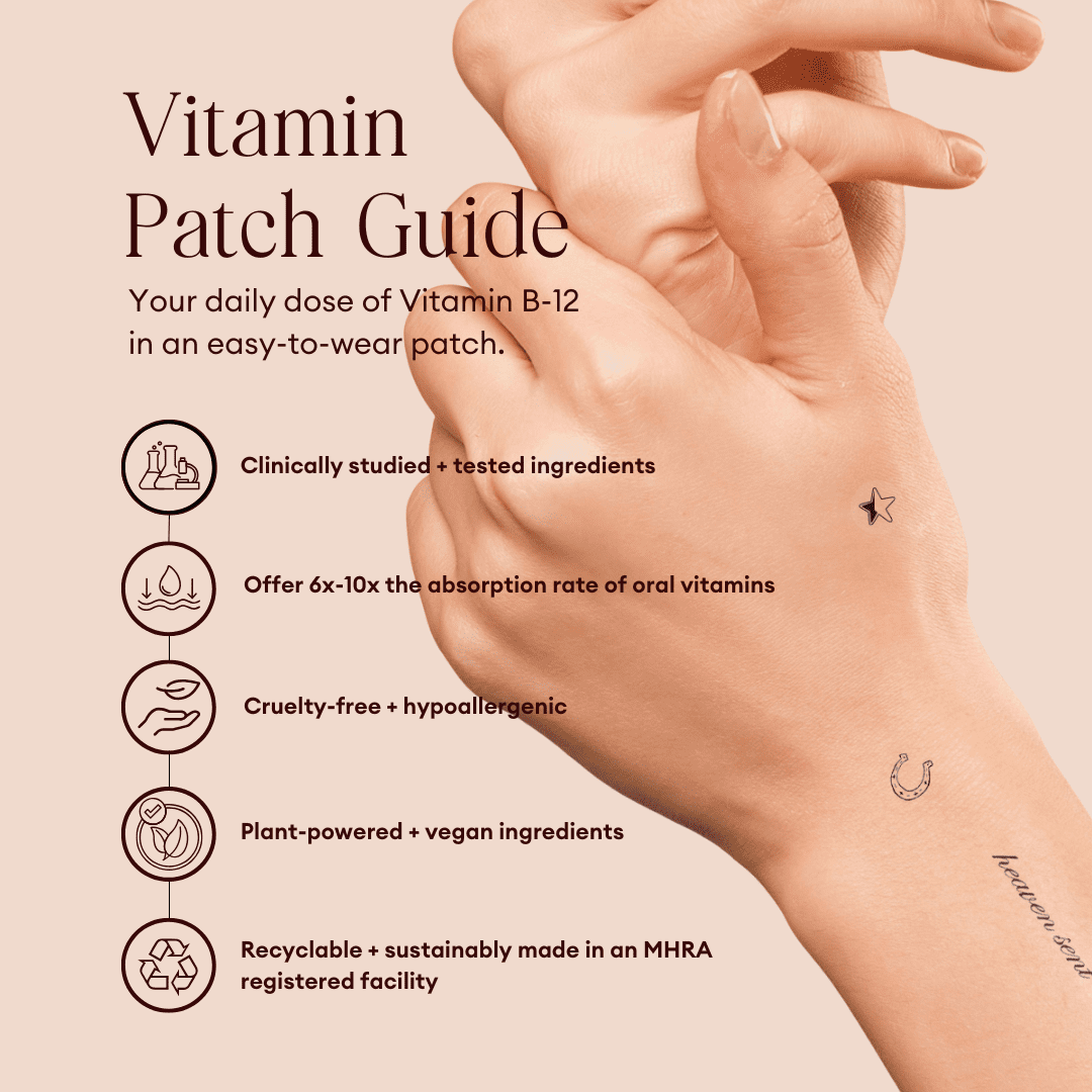 Inked by Dani Temporary Tattoo and Vitamin B12 Wellness Pack