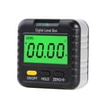 thumbnail image 2 of Amdohai 360 Degree Mini Digital Protractor Inclinometer Electronic Digital Level Ruler Angle Ruler Base Precise Measurement Woodworking Construction Carpentry Measuring Tools, 2 of 7