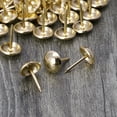 thumbnail image 5 of ZPAQI 100 Pieces Antique Upholstery Nails Round Decorative Tacks Metal Thumb Tacks, 5 of 20