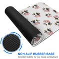 thumbnail image 6 of Long Mouse Pads for Desk,White Cow Head Pattern Desk Mats on Top Of Desks, Desk Mouse Pad Extra Large with 3mm Non-Slip Base and Stitched Edge for Gaming,Office,Work,Home 35.4"x15.7", 6 of 6