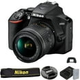 thumbnail image 5 of Nikon D3500 24.2MP DSLR Digital Camera with 18-55mm VR Lens Bundle, Includes 2x64GB SD Memory Cards, Large Camera Bag, Filter Kit, Cleaning Kit, Tripods and More (Medium Kit), 5 of 7