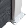thumbnail image 5 of vidaXL Fence Posts 3 pcs Aluminium 185 cm, 5 of 5