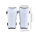 thumbnail image 3 of Protectores de Piernas de Doble Correa de 4x2 Piezas, Espinilleras de Fútbol Anticolisión con Correas Y Cierre de , Espinilleras de EVA, para Pa 5 piezas, 3 of 8
