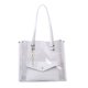 thumbnail image 1 of Bolso de hombro transparente para mujer, bolso de playa, bolso de mano, bolso portátil, decoración, color blanco Vogacara AP000905-01, 1 of 7