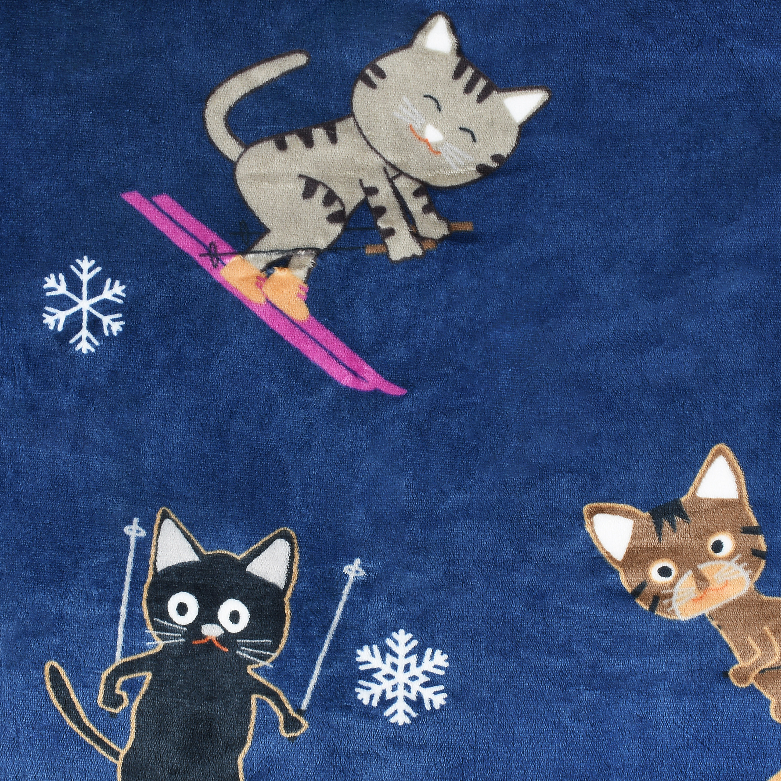 Ski Cat Blue