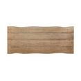 thumbnail image 6 of Glendora Outdoor Live Edge Dining Table in Eucalyptus Wood with Black Metal Base, 6 of 12