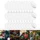thumbnail image 2 of Farfi 10 Uds. Colgante navideño decorativo festivo Mini acrílico transparente Diy colgante para árbol de Navidad para el hogar, 2 of 5