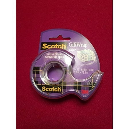 UPC: 0051131657731 | 3M #15 Gift Wrap Tape #15 Satin Tape 3/4 x 18 yds.