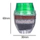 thumbnail image 5 of Purificador de agua del grifo de la casa filtro de grifo de eliminación de óxido de carbón activado (rojo), 5 of 5