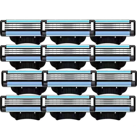 20-pack Mach 3 Rakblad, Manuella, för Män