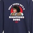thumbnail image 3 of Ferris Bueller's Day Off - Righteous Dude - Toddler And Youth Long Sleeve Graphic T-Shirt, 3 of 5
