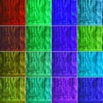 thumbnail image 2 of Luces de cortina KPROE Fairy de 16 colores cambiantes con mando a distancia de 200 LED, 2 of 6