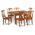 thumbnail image 2 of East West Furniture Milan 7 Piece Rectangular Dining Table Set with Kenley Chairs, 2 of 2