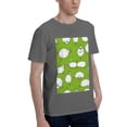 thumbnail image 2 of Bingfone Funny Sheep Doing Yoga Men'S Loose Fit Short-Sleeve Pocket T-Shirt, 2 of 7