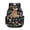 Black-Capybara, variant on Kuiaobaty Capybara Floral Print Backpack for Girls 8-10 Strawberry Print Bookbags with Side Pockets Large Capacity School Backpack for Primary School, Pink