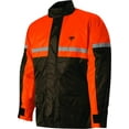 thumbnail image 1 of Nelson-Rigg Stormrider Combinaison de Pluie; 100% Imperméable, Pantalon et Veste Inclus avec Rayures Réfléchissantes (Hi-Viz Orange, Petit) Ensemble, 1 of 4