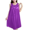 thumbnail image 1 of DPTALR Jupe d'Intérieur pour Femme à Col Rond, Couleur Unie, Ample et Confortable, Grande Taille, 1 of 2