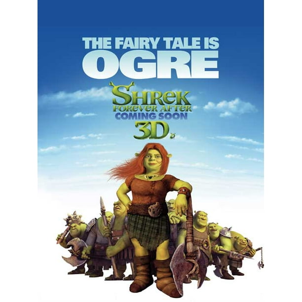 shrek forever after poster 27x40 2010 style d walmart com