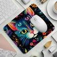 thumbnail image 2 of Cat Square 8.3x9.8 Inch Non-Slip Rubber Bottom Printed Mouse Pad, Gaming Mousepad for Office and Gaming, 2 of 6