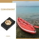 thumbnail image 4 of 4 tuercas de montaje para riel de kayak, base de tuerca deslizante para montaje lateral de kayak, accesorio de fijación para riel de engranaje para barcos de pesca y canoas, 4 of 7