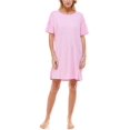 thumbnail image 1 of Roudelain Chemise de Nuit à Manches Courtes, Rose, Petit, 1 of 1