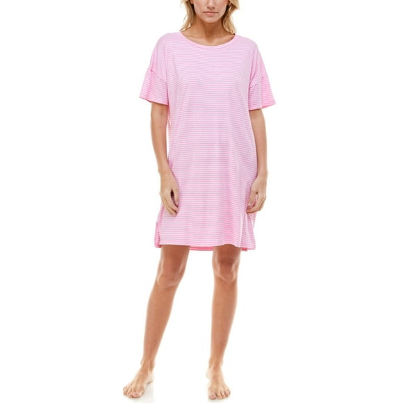 Roudelain Chemise de Nuit à Manches Courtes, Rose, Petit