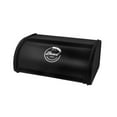 thumbnail image 3 of Multipurpose Bread Box Decorative Sealed Case Durable for Pantry Living Room Black Large, 3 of 8