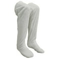 thumbnail image 3 of Calcetines hasta el muslo Calentadores de piernas Felpa Blanco Yinane, 3 of 8