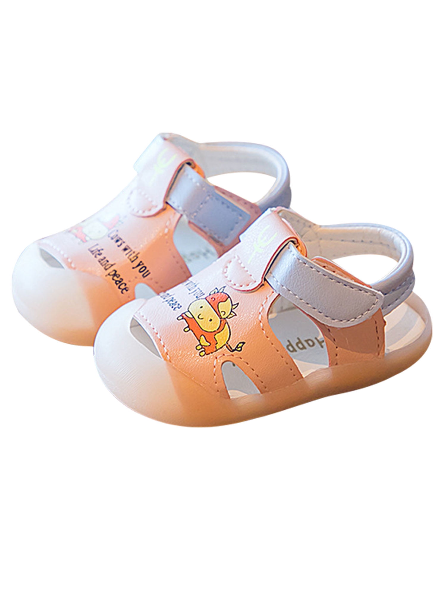 Anxinke Baby Toddler Girls Cartoon Hollowed-Out Casual Sandals